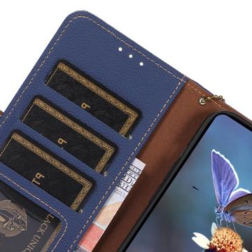 Google Pixel 8a Læderpung med RFID - Blå