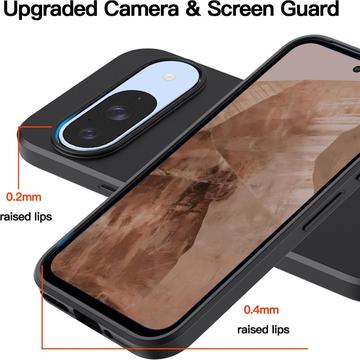Google Pixel 9/9 Pro Skridsikkert TPU Cover - Sort