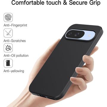 Google Pixel 9/9 Pro Skridsikkert TPU Cover - Sort