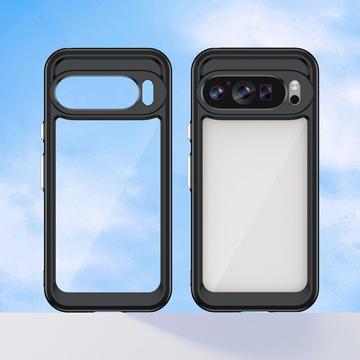 Google Pixel 9/9 Pro Anti-Shock Hybrid Cover - Sort