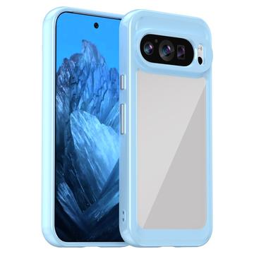 Google Pixel 9/9 Pro Anti-Shock Hybrid Cover - Blå
