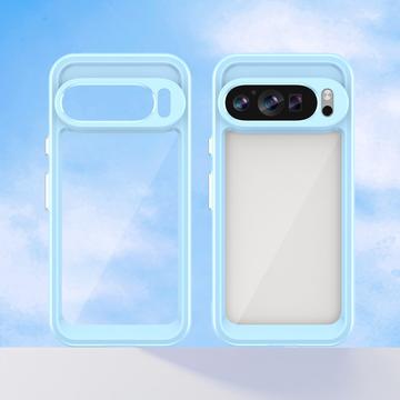 Google Pixel 9/9 Pro Anti-Shock Hybrid Cover - Blå