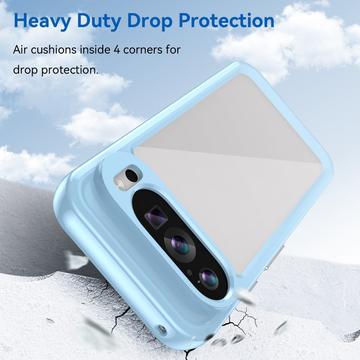 Google Pixel 9/9 Pro Anti-Shock Hybrid Cover - Blå