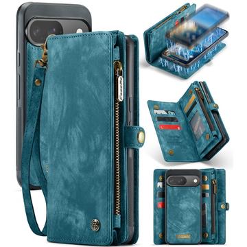 Google Pixel 9/9 Pro Caseme 008 2-i-1 Multifunktionel Pung - Blå