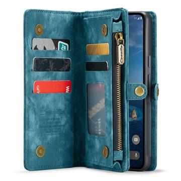 Google Pixel 9/9 Pro Caseme 008 2-i-1 Multifunktionel Pung - Blå
