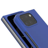 Google Pixel 9 Pro Fold Gummibelagt Plastik Cover - Blå