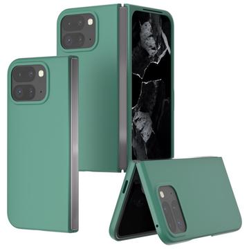 Google Pixel 9 Pro Fold Gummibelagt Plastik Cover - Grøn
