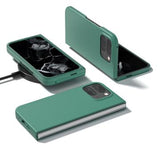 Google Pixel 9 Pro Fold Gummibelagt Plastik Cover - Grøn