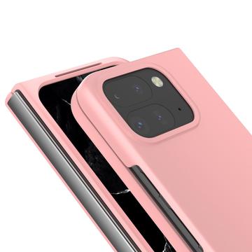 Google Pixel 9 Pro Fold Gummibelagt Plastik Cover - Pink
