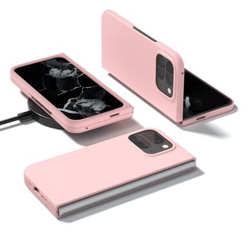 Google Pixel 9 Pro Fold Gummibelagt Plastik Cover - Pink