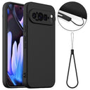 Google Pixel 9 Pro Liquid Silikone Cover - MagSafe Kompatibel - Sort