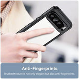 Google Pixel 9 Pro XL Anti-Shock Hybrid Cover - Sort