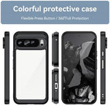 Google Pixel 9 Pro XL Anti-Shock Hybrid Cover - Sort