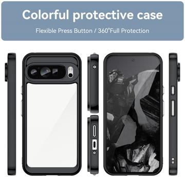 Google Pixel 9 Pro XL Anti-Shock Hybrid Cover - Sort