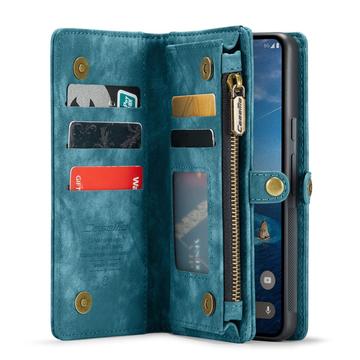Google Pixel 9 Pro XL Caseme 008 2-i-1 Multifunktionel Pung - Blå