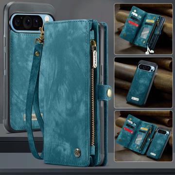 Google Pixel 9 Pro XL Caseme 008 2-i-1 Multifunktionel Pung - Blå