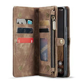 Google Pixel 9 Pro XL Caseme 008 2-i-1 Multifunktionel Pung - Brun