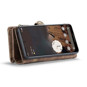 Google Pixel 9 Pro XL Caseme 008 2-i-1 Multifunktionel Pung - Brun
