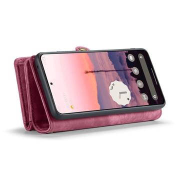 Google Pixel 9 Pro XL Caseme 008 2-i-1 Multifunktionel Pung - Rød