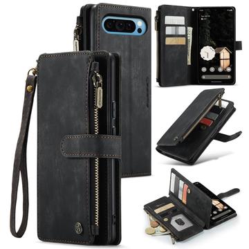Google Pixel 9 Pro XL Caseme C30 Multifunktionel Pung - Sort