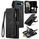 Google Pixel 9 Pro XL Caseme C30 Multifunktionel Pung - Sort