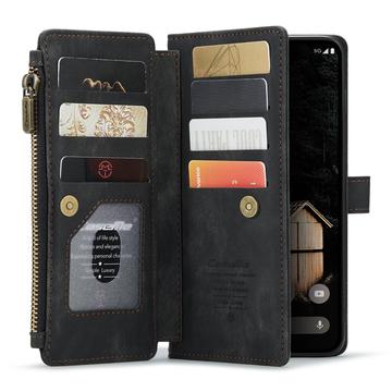 Google Pixel 9 Pro XL Caseme C30 Multifunktionel Pung - Sort