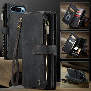 Google Pixel 9 Pro XL Caseme C30 Multifunktionel Pung - Sort