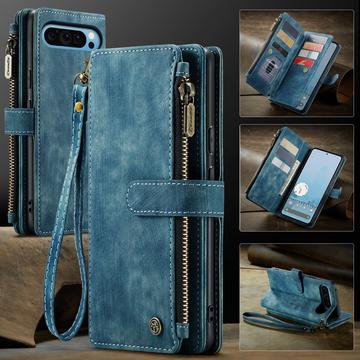 Google Pixel 9 Pro XL Caseme C30 Multifunktionel Pung - Blå