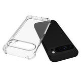 Google Pixel 9 Pro XL Stødtæt TPU Cover - Gennemsigtig