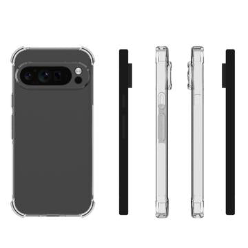 Google Pixel 9 Pro XL Stødtæt TPU Cover - Gennemsigtig