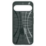 Google Pixel 9 Pro XL Spigen Liquid Air TPU Cover - Mørkegrøn