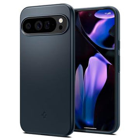 Google Pixel 9 Pro XL Spigen Thin Fit Hybrid Cover - Metalskifer
