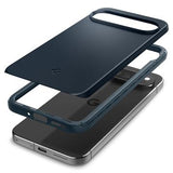Google Pixel 9 Pro XL Spigen Thin Fit Hybrid Cover - Metalskifer