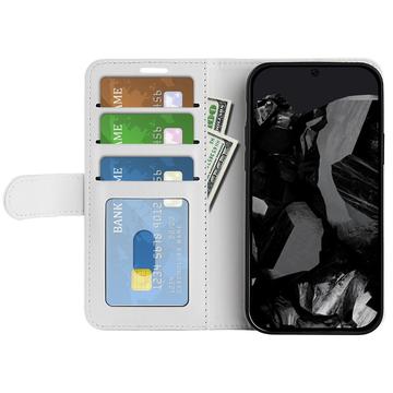 Google Pixel 9 Pro XL Pung Taske med Magnetisk Lukning - Hvid