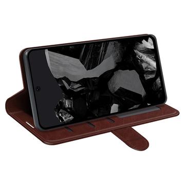 Google Pixel 9 Pro XL Pung Taske med Magnetisk Lukning - Brun