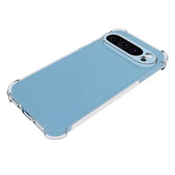 Google Pixel 9/9 Pro Stødtæt TPU Cover - Gennemsigtig