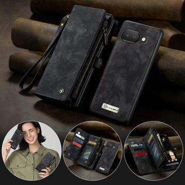 Google Pixel 9a Caseme 008 2-i-1 Multifunktionel Pung - Sort