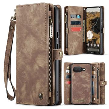 Google Pixel 9a Caseme 008 2-i-1 Multifunktionel Pung - Brun