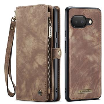 Google Pixel 9a Caseme 008 2-i-1 Multifunktionel Pung - Brun