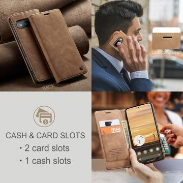 Google Pixel 9a Caseme 013 Series Pung - Brun