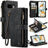 Google Pixel 9a Caseme C30 Multifunktionel Pung - Sort