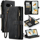 Google Pixel 9a Caseme C30 Multifunktionel Pung - Sort
