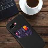Google Pixel 9a KSQ Cover med Kortholder - Sort