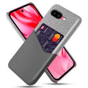 Google Pixel 9a KSQ Cover med Kortholder - Grå