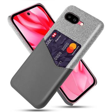 Google Pixel 9a KSQ Cover med Kortholder - Grå