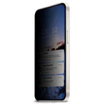 Google Pixel 9a Privacy Skærmbeskyttelse Hærdet Glas - 9H