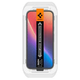 Google Pixel 9a Spigen Glas.tR Ez Fit Skærmbeskyttelse Hærdet Glas - 2 Stk.