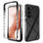 Samsung Galaxy S23 5G Gradient Series Hybrid Cover - Sort / Gennemsigtig