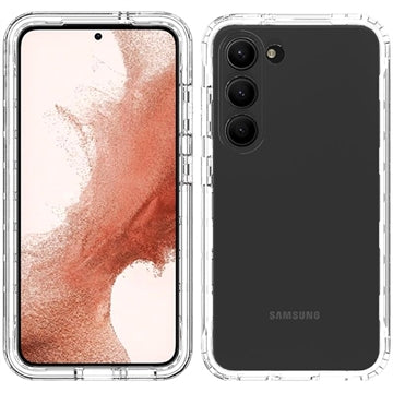 Samsung Galaxy S23 5G Gradient Series Hybrid Cover - Gennemsigtig