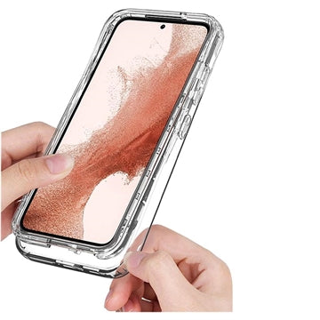 Samsung Galaxy S23 5G Gradient Series Hybrid Cover - Gennemsigtig